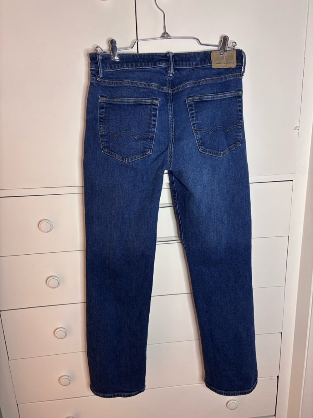 American Eagle Dark Blue Denim Jeans - Picture 4 of 7
